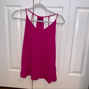 BANANA REPUBLIC MAGENTA TANK TOP XS